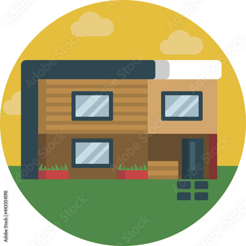 House Icon. Home Icon, Building Icon.