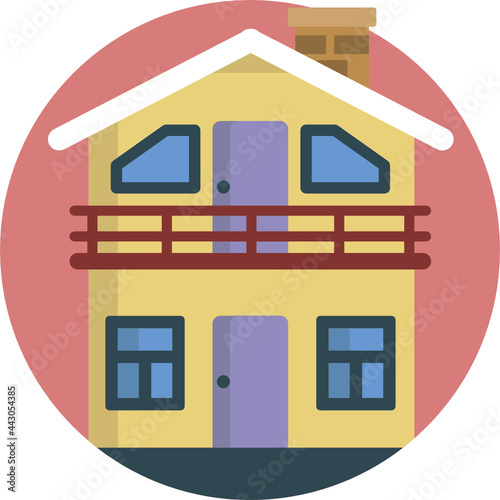 House Icon. Home Icon, Building Icon.
