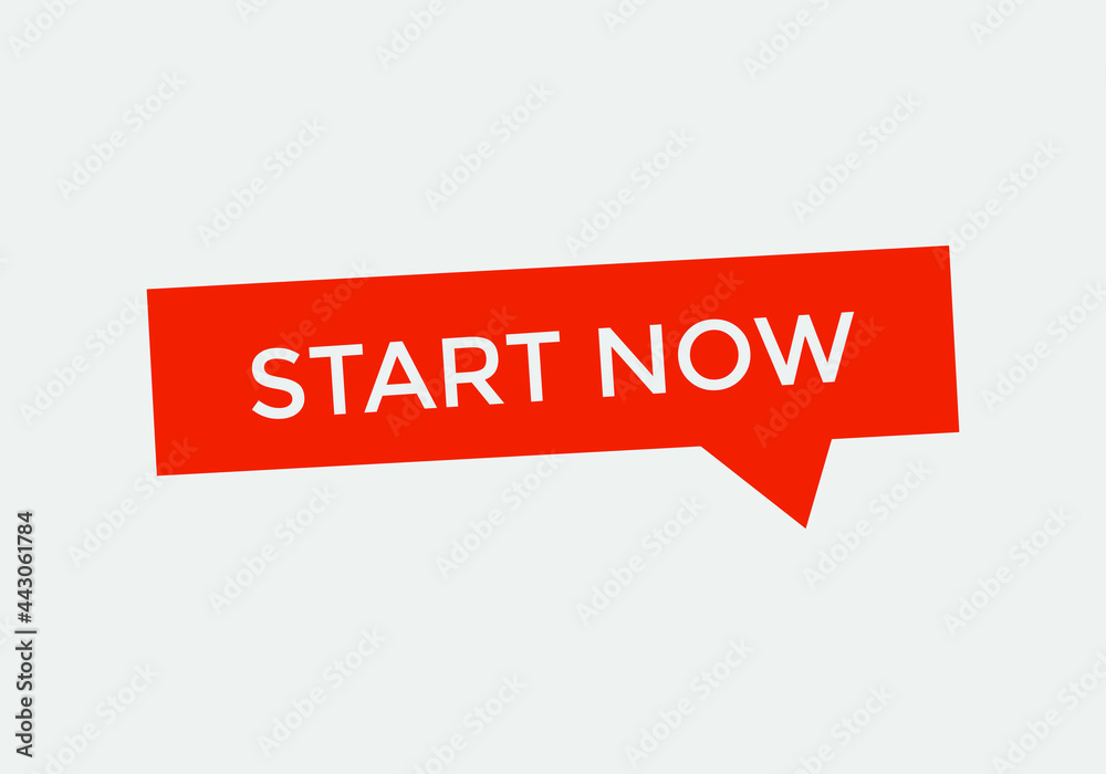 start now text web button