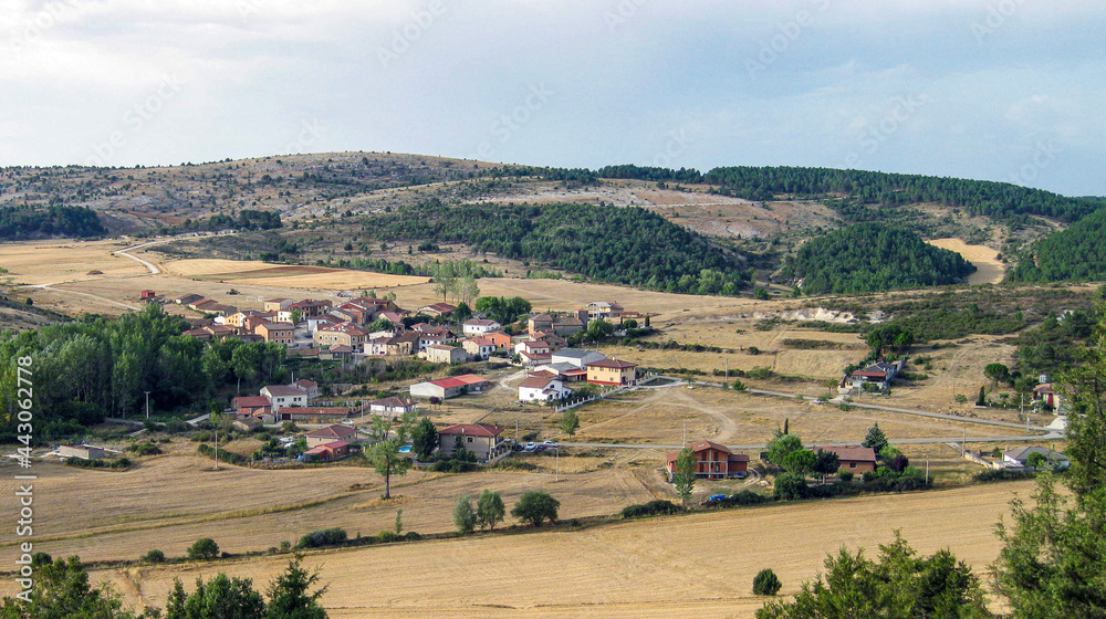 Obraz premium Paisajes de montaña rural de España.