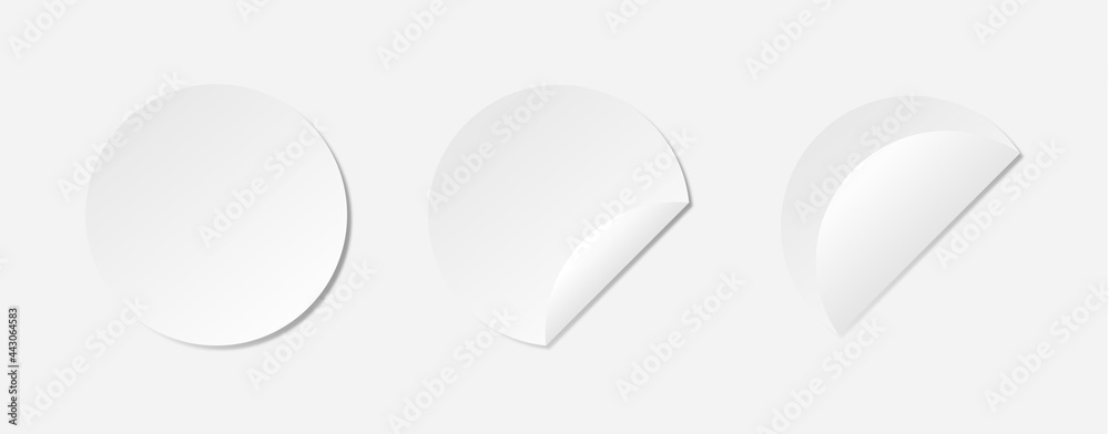 Sticker set mockup Sticker set mockup