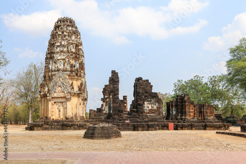 Wat Phra Phai Luang, Sukhothai, Thailand. Pre-Sukhothai Kingdom period © Pradit