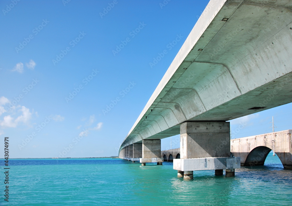 Brücke am Overseas Highway, Florida Keys Brücke am Overseas Highway, Florida Keys