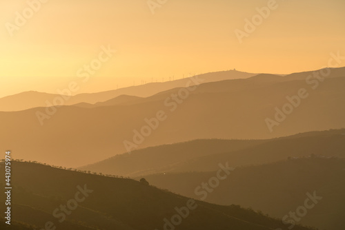 Fototapeta Naklejka Na Ścianę i Meble -  mountain landscape in the south of Spain