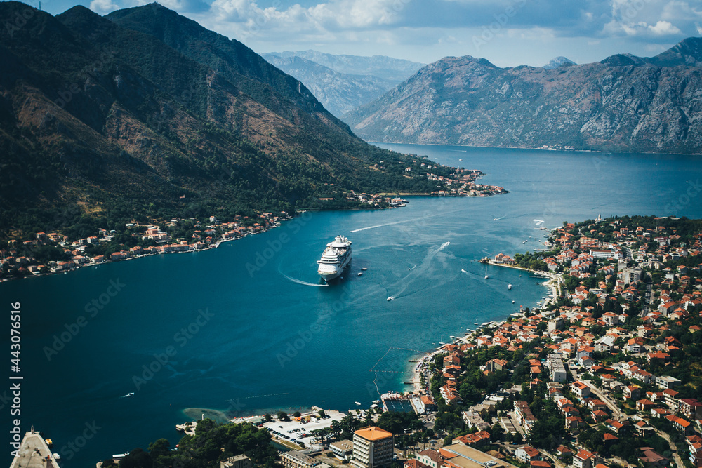 view of the Kotor bay