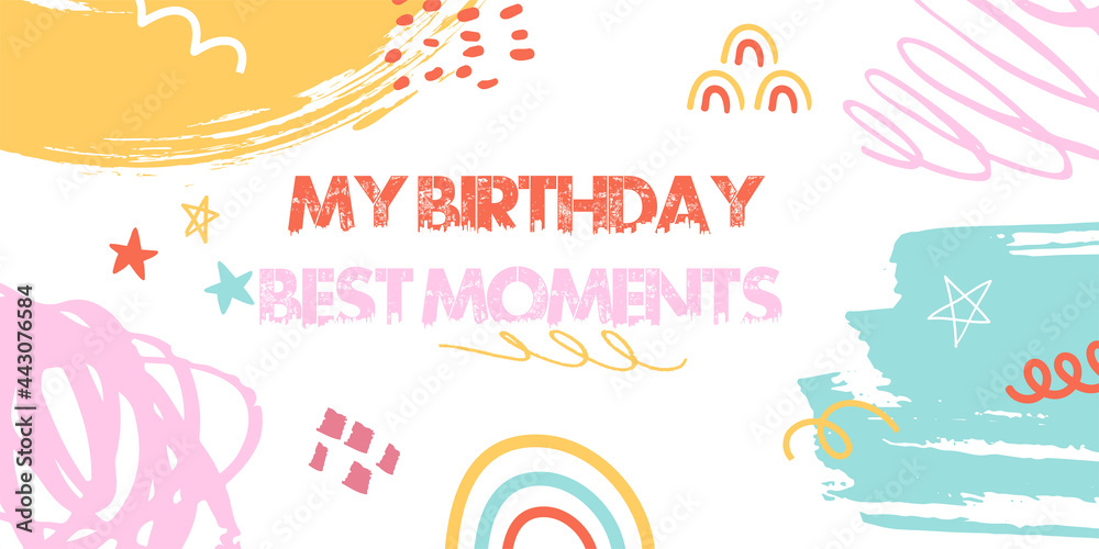 Abstract Painted Child Like Birthday Blog Header_2