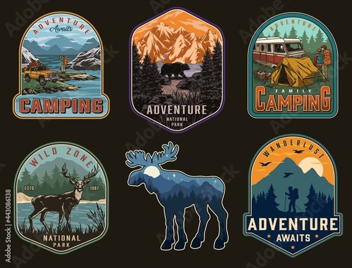 Adventure time vintage labels