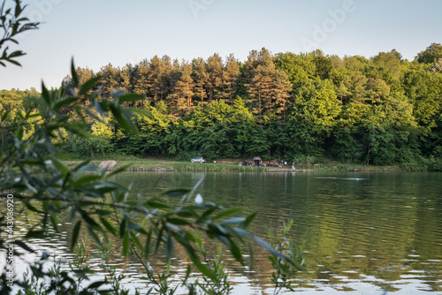Fototapeta Naklejka Na Ścianę i Meble -  Lapovac jezero (lake), Našice, Slavonija, Hrvatska
