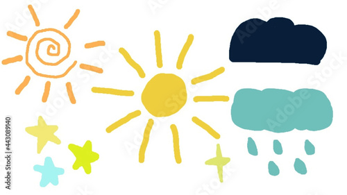 sun and clouds