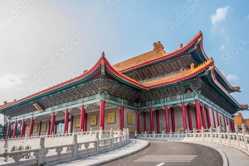 National Theater and Concert Hall at noon  Taipei  Taiwan