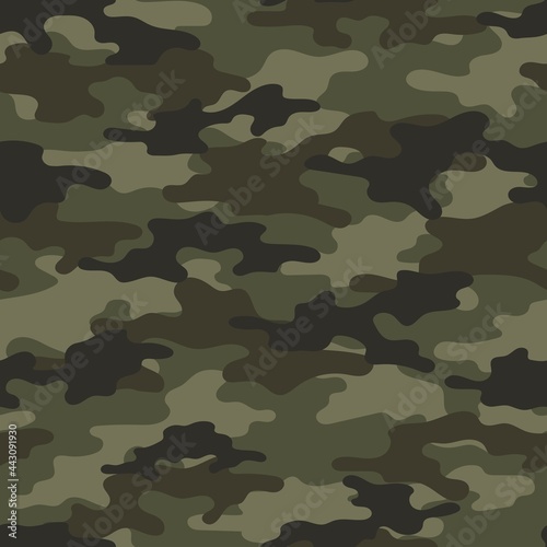 vector green camouflage pattern for army. camouflage military pattern