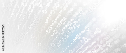 Quantum processing. Deep learning artificial intelligence. Future new technology  for business or science presentation