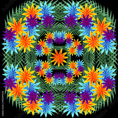 abstract flower background