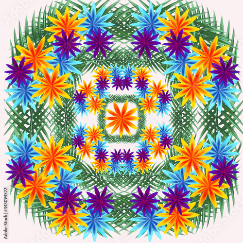abstract floral background