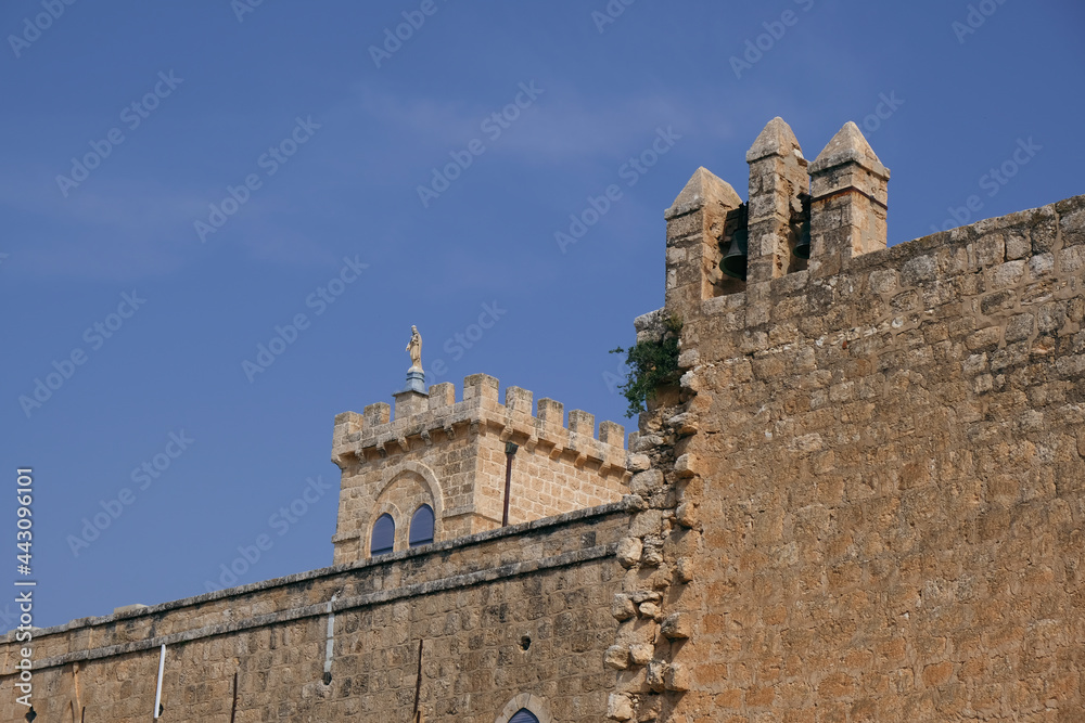 Beit Gamal Monastery near Jerusalem, main building.