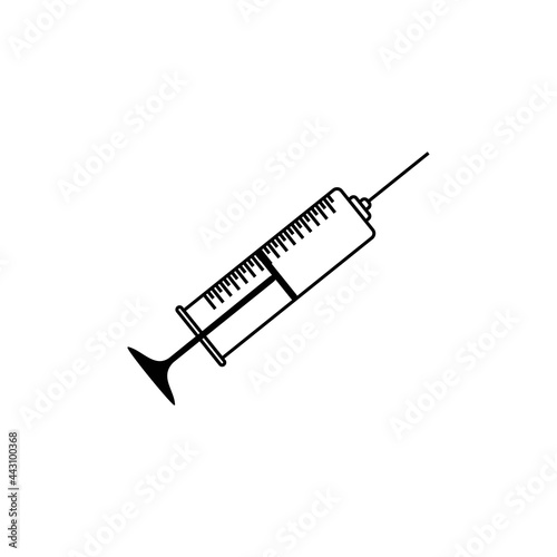 injections and treatment icon vector symbol