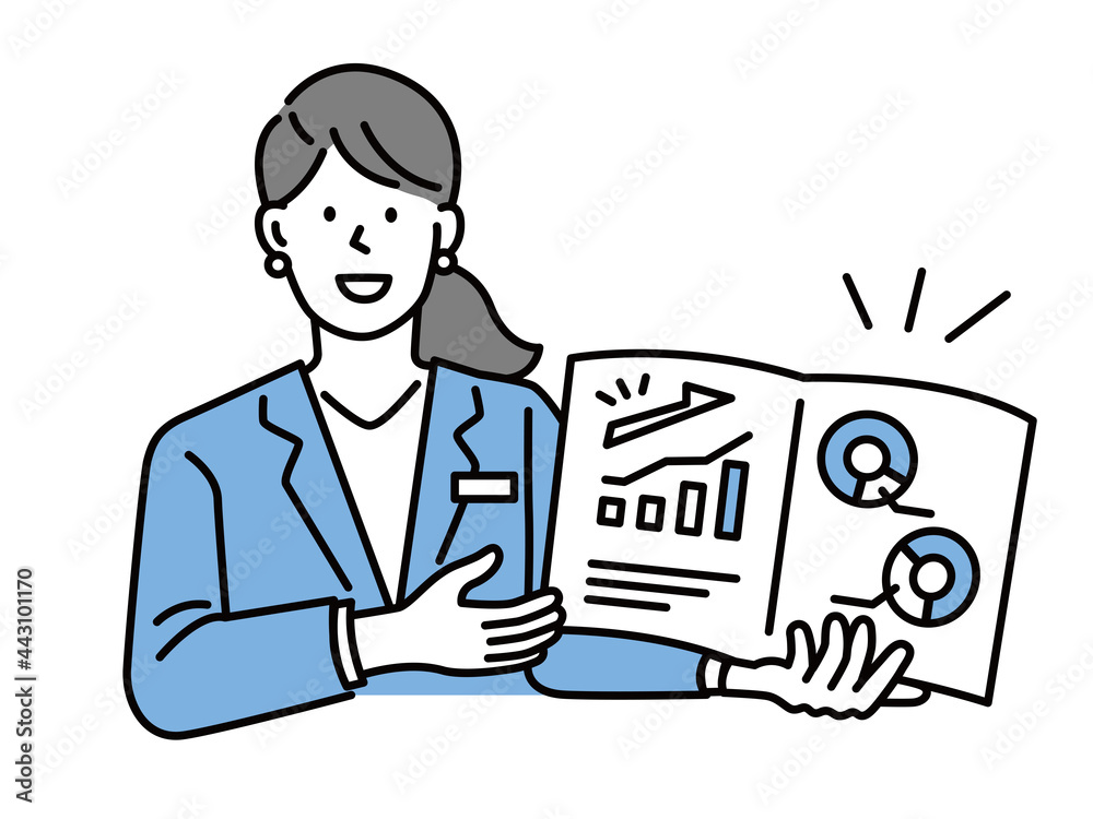 ビジネス イラスト 女性 見積 上司 先輩 相談 調査 アンケート 営業 リーダー 契約 プラン セールス パソコン サービス Business Illustrations Investment Negotiation Questionnaire Sales Finance Contracts Plans Sales Personal Computers