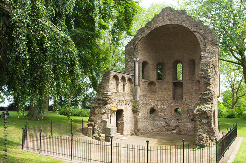 The Barbarossa ruin in the Valkhof park in Nijmegen in the Netherlands photo