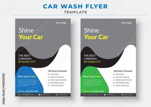 Car Wash Flyer Templates, Car sale flyer