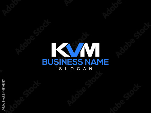 Letter KVM Logo Icon Vector Image Design For Your Business photo