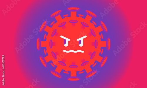 icon covid covid-19 covid19 coronavirus virus vaccine disease dangerous cartoon 