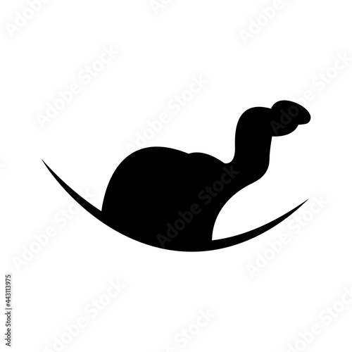 Camel icon. Design template vector