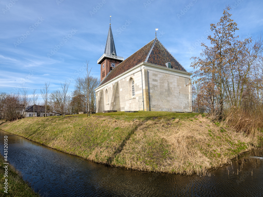 Fototapeta premium Saaksumhuizen, Groningen Province, The Netherlands