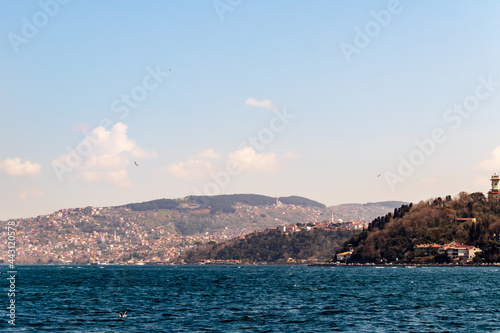 Obraz na plátne beautiful view of the Bosphorus