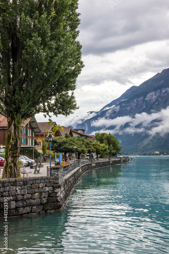 Clouds over Brienzer Lake in Switzerland © tmag