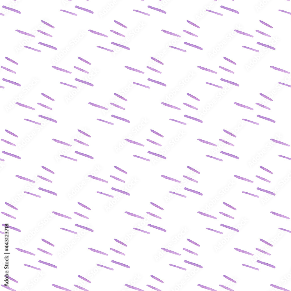 Watercolor candy lines clipart. Sealmless pattern digital paper.