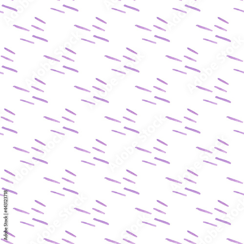 Obraz na płótnie Watercolor candy lines clipart. Sealmless pattern digital paper. w salonie