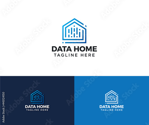 Data Home Logo Design