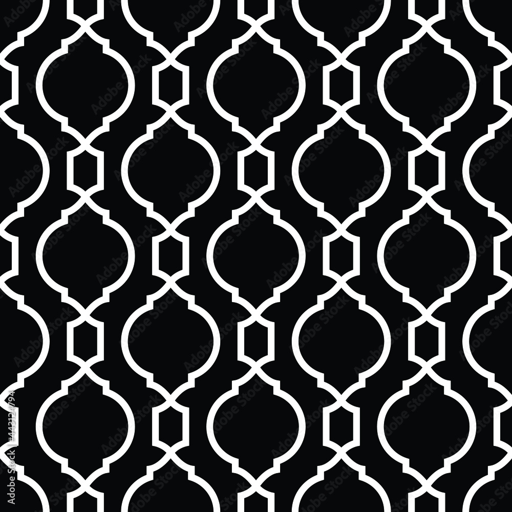 Abstract geometric seamless pattern. graphic modern repeating texture with wave vector background.
