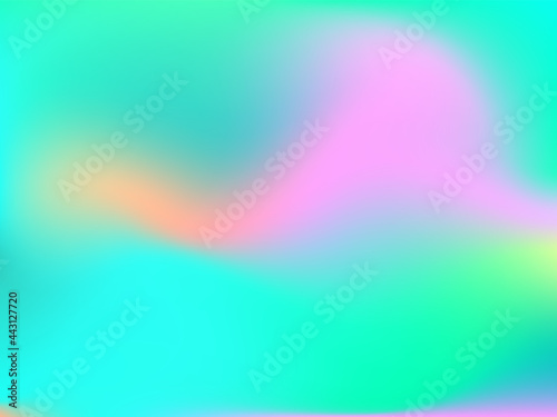 Holographic background. Bright, smooth mesh with a blurry futuristic pattern.