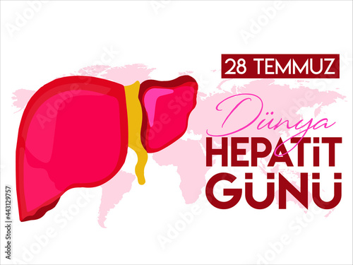 28 july world hepatitis day turkish: 28 temmuz dunya hepatit gunu photo