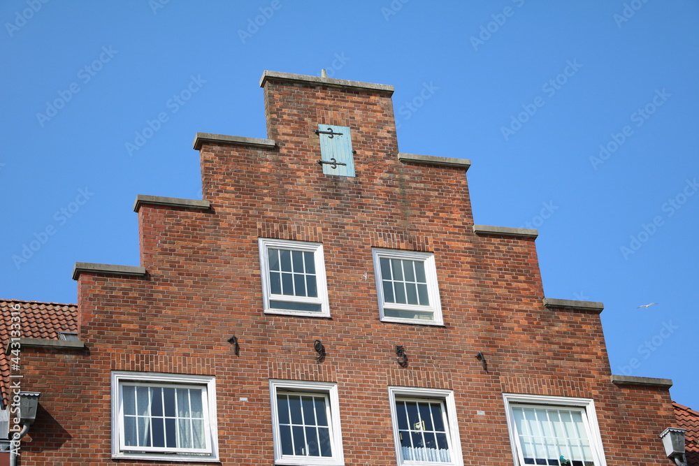 Brick house in Bremerhaven, Germany