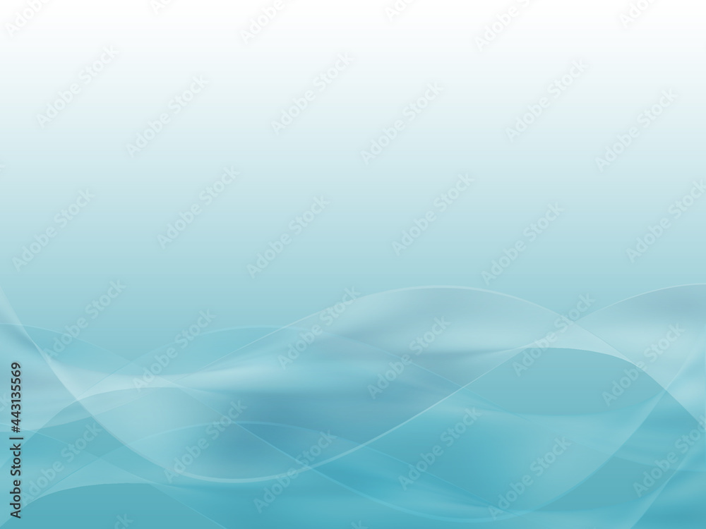Abstract pastel aqua blue background with wavy surface Abstract pastel aqua blue background with wavy surface