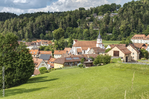 idyllic village in the woodland of upper franconia © Andreas