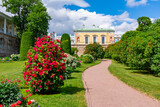 Freilinsky garden in Catherine park, Tsarskoe Selo (Pushkin), Saint Petersburg, Russia