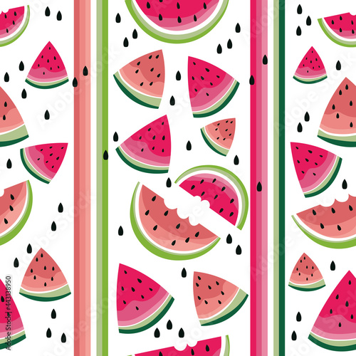 pattern watermelon slices 