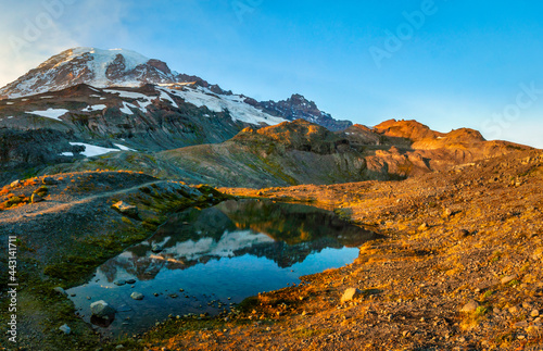 Paradise Glacier Trail At Mount Rainier