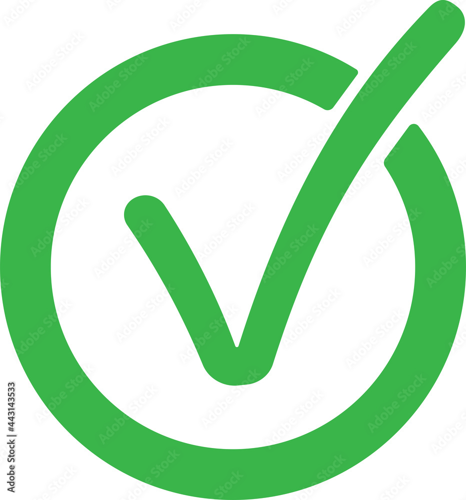 icon simbol quiality mark correct yes icon simbol quiality mark correct yes