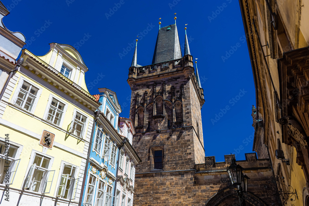 Powder Tower of Prague in Czech Republic
