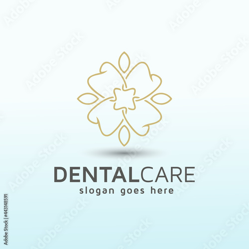 Modern Dental Office vector Logo design