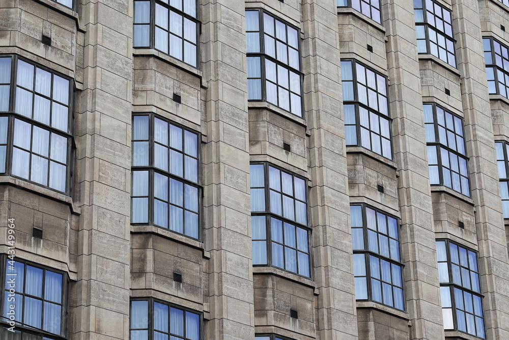 Amsterdam Bungehuis Building Facade Detail