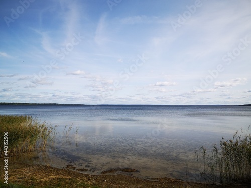 beautiful lake Naroch in Belarus