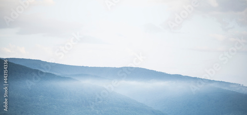 landscape with clouds. Sky background. Photo. 
