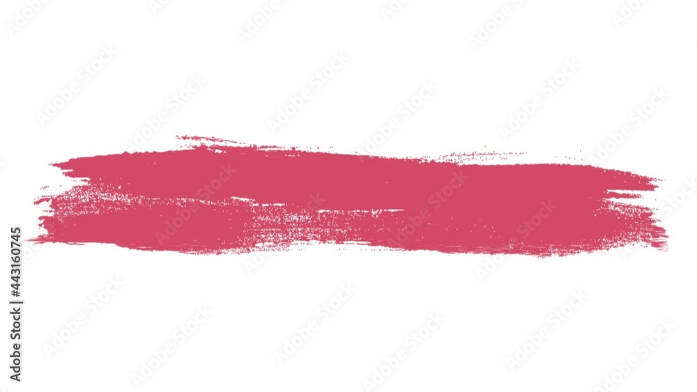 Abstract animation of red paint splash on white background. Brush Animation set. Abstract animation of red paint splash on white background. Brush Animation set.
