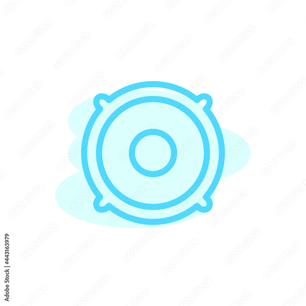 Vector, speaker icon design template Vector, speaker icon design template