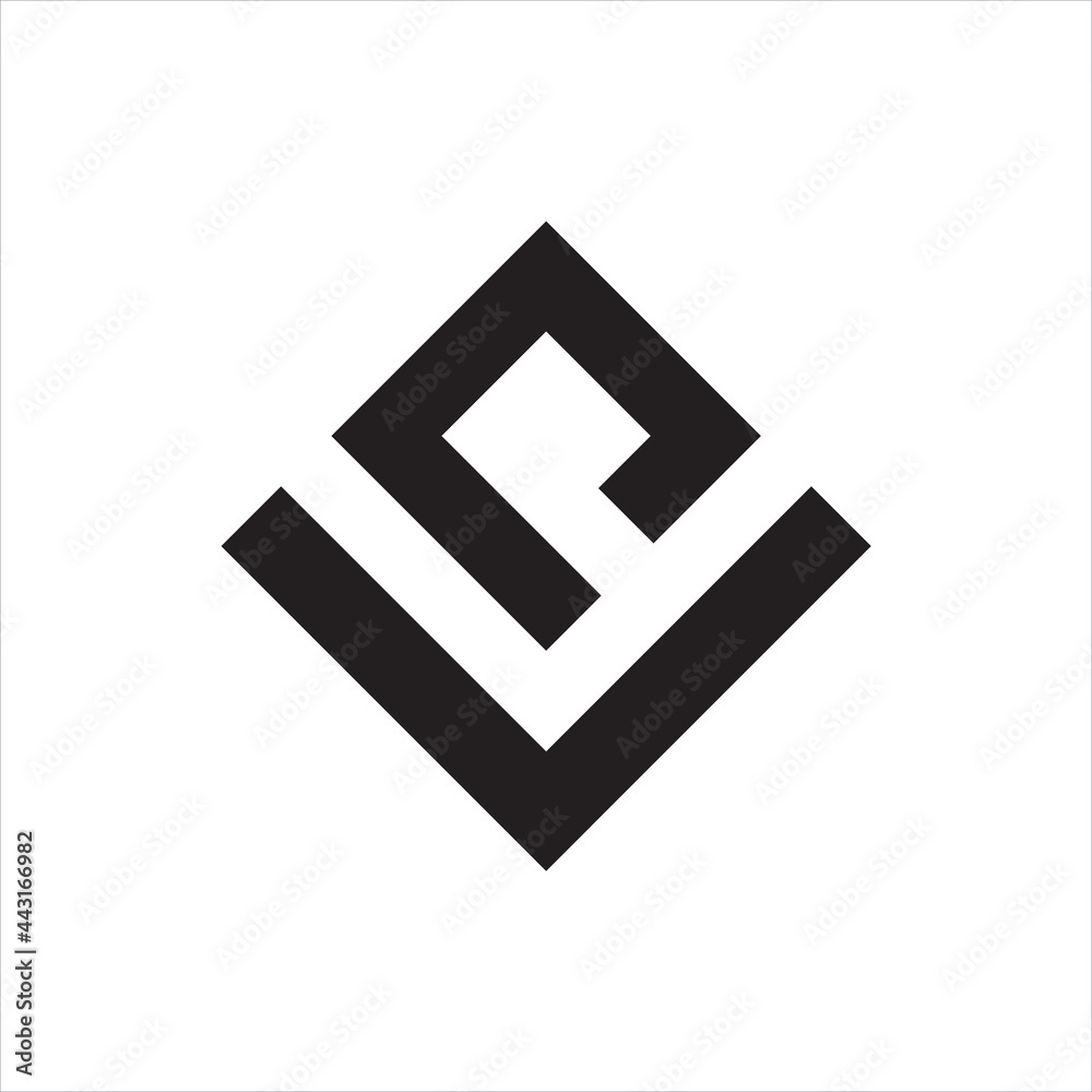 simple creative design initial logo simple creative design initial logo
